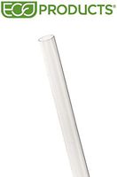 Eco-Products - Unwrapped Jumbo Straws - Clear Cocktail Straw - (Case of 4800) EP-ST910