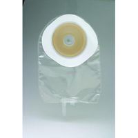 ConvaTec 413142 ActiveLife One-Piece Closed-End Pouch with Pre-Cut Stomahesive Skin Barrier, No Tape Collar, 8" Pouch with 1-Sided Comfort Panel and Filter, Opaque, 1-1/4" Stoma Opening, Pack of 60