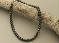 Black Magnetic Therapy Necklace 18"