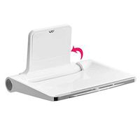 ZHAO XIN Waterproof Wall Shower Stool Safety Medical Supply - Foldable Seniors Bath Seat Disabled Shower Chair Wall Mounted Change Shoe Bench - Max 200kg