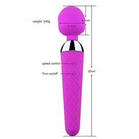 STZDQ Feel The 360° Full Body Massage, The Perfect Gift (Color : Purple)