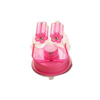 Ouniman Mop, Broom and Umbrella Holder Wall Mounted Garden Storage Rack Organization - Pink