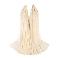 Bolayu Women Premium Viscose Crinkle Cloud Hijab Scarf Shawl Soft Islam Muslim (M)