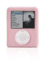 Griffin Technology Griffin Elan Form Hard-Shell Leather Case for iPod nano 3G (Pink) MP3 / iPOD Accessories