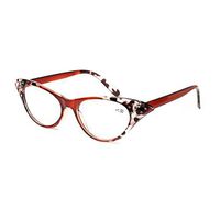 Inlefen Vintage Womens Fashion eyewear Cat Eye Magnifying Reading Glasses