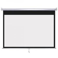 KOVAL 72" 16:9 Manual Pull Down Projector Screen Wall