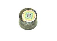 Wow Blue Aventurine Flower of Life Orgone Tower Buster Piezo Electric EMF Protection Generator Frequency Ions Tested Cloud Chem Buster