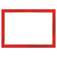 Caspari Red Foil Self-Adhesive Gift Tags, 60 Labels