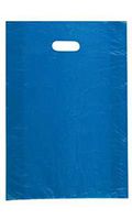 Large Plastic High Density Merchandise Bags in Blue 15 x 4 x 24 Inch - 1000 Pc