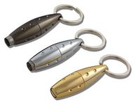 ShowJade Twisted Cigar Punch Cutter - Key Chain (Gold)