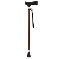 cane Portable Lightweight with Frosted Handle Multifunctional Adjustable Walking Stick for Men Women(70-92Cm) HOJZ,Brown