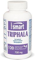 Supersmart - Triphala 750 mg - Internal Cleanser for Digestion & Colon - Natural Detox Supplement | Non-GMO - 120 Vegetarian Capsules