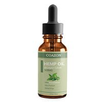 Hemp Oil Extract for Pain & Stress Relief - 1000mg/5000mg of Organic Hemp Extract - 100% Natural Hemp Drops - Helps with Sleep, Skin & Hair (30ml/5000mg)