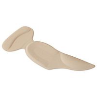 YaToy 3 in 1 Heel Liners Insert Anti Slip Back Heel Pad Insoles for Women and Men Shoes Too Big 2 Pairs Apricot