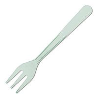 JB Prince Mini Plastic Fork Sea Green 3.75 1000 Pack