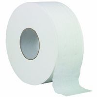 Solaris Paper 23501 Livi VPG Plain Jumbo Bath Tissue, 2 Ply, 3.3" X 1000', 1000 feet, White (Pack of 12)