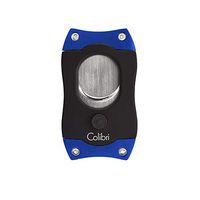 Colibri S-Cut Cigar Cutter - Black & Blue