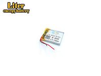 BIHUADE 3.7V 170mAh 302530 Polymer Lithium Li-ion Battery Rechargeable Lithium Polymer Li-Po Battery for MP4 GPS MP3 Bluetooth Stereo DIY Gift (302530)