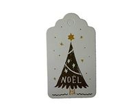 100PCS Christmas Gift Tags Labels for Gifts Present/Wrapping Paper Decorations (Noel-Tree)