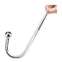 Stainless Metal Steel Hook Back Massage Toys Men and Women one Ball