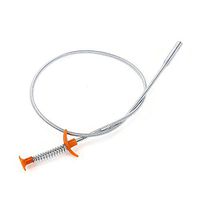 Hair Dredge,Flexible Long Reach Claw Pick Up Narrow Bend Curve Grabber Tool Spring Grip 80cm Pipe Dredger Sewer Cleaner 80cm