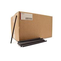 Paper Straws Bulk - Paper Straws Wholesale - Cheap Paper Straws - Standard Paper Straws 7.75” - Paper Bar Straws - Black Paper Straws (10000, 7.75)