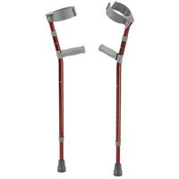 Inspired by Drive Pediatric Forearm Crutches, Castle Red, Medium