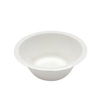 Durable Bagasse Eco-Friendly Rice Bowls 8oz Pack of 50 Bowls - Microwave Safe, Compostable, Made from Sugercane Fibers (50 Count, 8oz)
