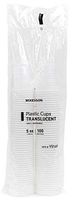 McKesson Translucent Disposable Polystyrene Drinking Cup 5 oz. Y5149 100 /Sleeve