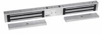 Rutherford Controls 8372 28 Double Minimag Brushed Anodized Aluminum Electromagnetic Lock, 12/24 VDC (Pack of 1)