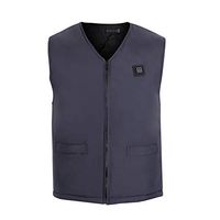 Heating Vest，6 Sizes Unisex USB Electric Heating Vest Temperature Adjustment Winter Warm Up Jacket(180#)