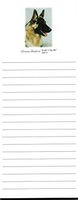 German Shepherd Magnetic List Pads - Set of 2