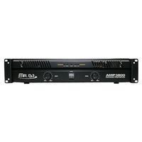 Mr. Dj AMP3800 2-Channel dynamic series power amplifier, Black, Standard