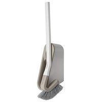 Bath Bliss Extra Slim Wall Mountable Grey Toilet Brush