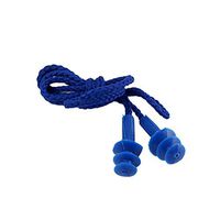 Milisten Ear Plugs Corded for Sleeping Noise Cancelling Travel Airplain Snoring Swiming Shooting Working Flight Concert Music (Blue)