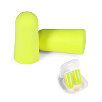 Foam Earplugs 35 Pairs with Carry Case, 27dB NRR Ear Plugs,Soft Earplugs Noise Reduction for Hearing Protection, Factory, Construction Site,Sleeping, Working, Shooting, Travel