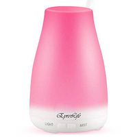 EyreLife Essential Oil Diffuser - Ultrasonic Aromatherapy Humidifier with Diffuser, Capacity of 100ml, Silence Cool Mist/ 7 LED Colors/Waterless Auto Off