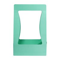 Meidexian888 5PC Waterproof Paper Handmade Flower Basket Insert Bouquet Gift Box (Tiffany blue)