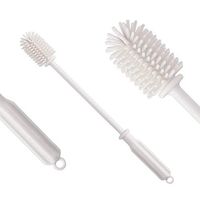 Silicone Bottle Brush One Pack 12” Bottle Cleaner for Your Hydroflasks, Vacuum Sports Bottles, Vase and Glassware | Best Water Bottle Cleaning Brush for Washing Narrow Neck Containers