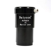5P0054 1.25 inch 2X Barlow Eyepiece Astronomical Telescope telescopio Night Vision Eyepiece not monocular Lens