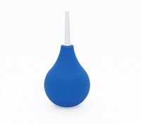 Greatlevel 160ml Medical Douche Anus Cleaner for Couples' Sexual Enemator Detox, Cleaning Toy of Anus Sex, SM Anus Cleaning (Blue)