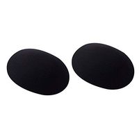 SUPVOX Women Shoulder Pads Adhesive Shoulder Enhancer Anti-Slip Shoulder Cushion Push Up Pads 2pcs (Black)