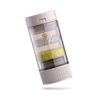 Diamerd Pill Cutter Splitter Crusher and Grinder for Small or Large Pills Including Pill Organizer and Removable Drinking Cup for Tablet Vitamin and Big Medicine (Gray)