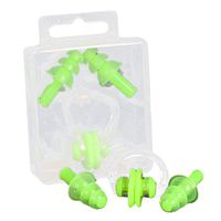 Yuanhaourty Waterproof Silicone Swimming Earplug Nose Clip Set Protector for Diving Surf Pool Accessories