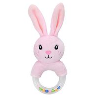 Ugthe Baby Toys Soft Cartoon Fox Rabbit Sheep Plush Handbell Infant Baby Sound Rattle Toy Gift - 2#