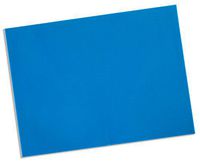 Rolyan Splinting Material Sheet, Aquaplast-T Watercolors, Electric Blue, 1/8" x 18" x 24", Solid, Single Sheet