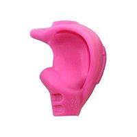 Gbell Kids,Boys,Girls Pencil Holder,Pen Writing Aid Grip Posture Correction Tool 1Pcs, Assorted Blue,Pink,Green,Yellow,Orange,Red (Pink)