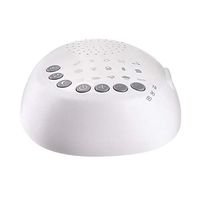 White Noise Machine for Sleeping & Relaxation for Baby Sleep Alert Adult Office Travel USB Rechargeable/Battery Timed Shutdown