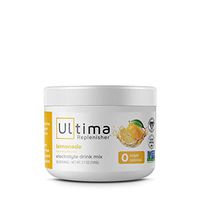 Ultima Replenisher Electrolyte Hydration Powder, Lemonade, 30 Serving Canister - Sugar Free, 0 Calories, 0 Carbs - Gluten-Free, Keto, Non-GMO with Magnesium, Potassium, Calcium, 3.7 Ounce (Pack of 1)