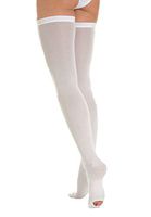 ITA-MED Anti Embolism Thigh Highs, 18 mmHg Light Compression Stockings Socks w/Opening, Medical Orthopedic Support Hose for Varicose Veins, Edema, Swelling, Soreness, Pains, and Aches, H-500 Small